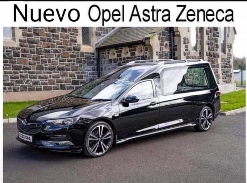 Meme Opel Astra Zeneca